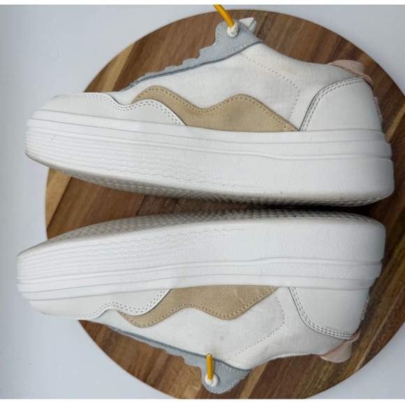 Hey Dude Women's Size 7 Hudson Lift Colorblock Cream/Multi  0221 - Picture 6 of 9